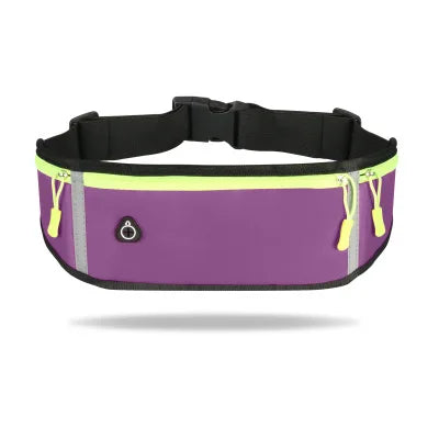 Waterproof Running Waist Bag Phone Holder Fitness Belt for Men & Women