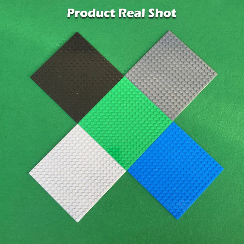 Classic Building Block Baseplate for Creative Construction Toy Sets
