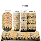 Horror Movie Stranger Theme Birthday Party Decoration Tableware Tablecloth Cup Plate Napkin Baby Shower Party Favors Supplies