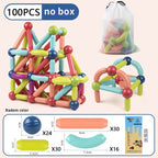Magnetic Constructor Blocks STEM Building Set for Creative Kids