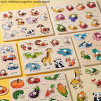 Montessori Geometry Shape Matching Puzzle Board