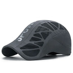 Quick Dry Mesh Flat Ivy Cap for Golf Driving and Outdoor Comfort