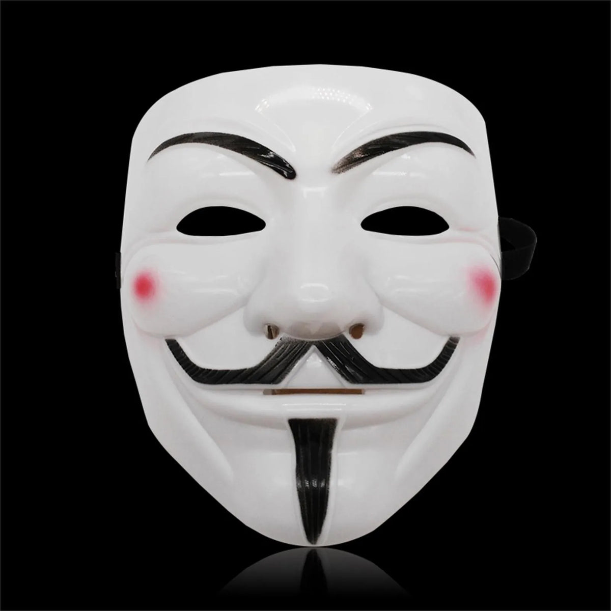 1pc Halloween Face Mask Black White V For Vendetta Hackers Cos Mask Halloween Cosplay Party Diy Masks Anime Anonymous Headwear