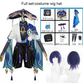 Wanderer Cosplay Costume Full Set with Hats Scaramouche Cosplay Costume Balladeer Cosplay Kimono Halloween