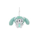 Hatsune Miku Plush Keychain Kawaii Anime Bag Charm