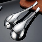304 Stainless Steel Strainer Spoon for Cooking, Frying and Serving