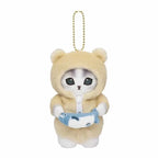 Mofusand Anime Plush Keychain Cute Cat Bag Charm