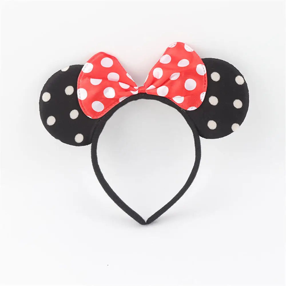 Mouse Ears Sequin Bow Headband for Kids & Moms