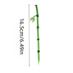 2pcs Chinese Fashion Hairpin Retro Bamboo Disc Hair Needle High-grade Resin Material Suitable for Women's Daily Hair Accessories