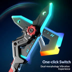 New cool battle axe catapult laser sword dual form shadow sword axe boy luminous sword toy