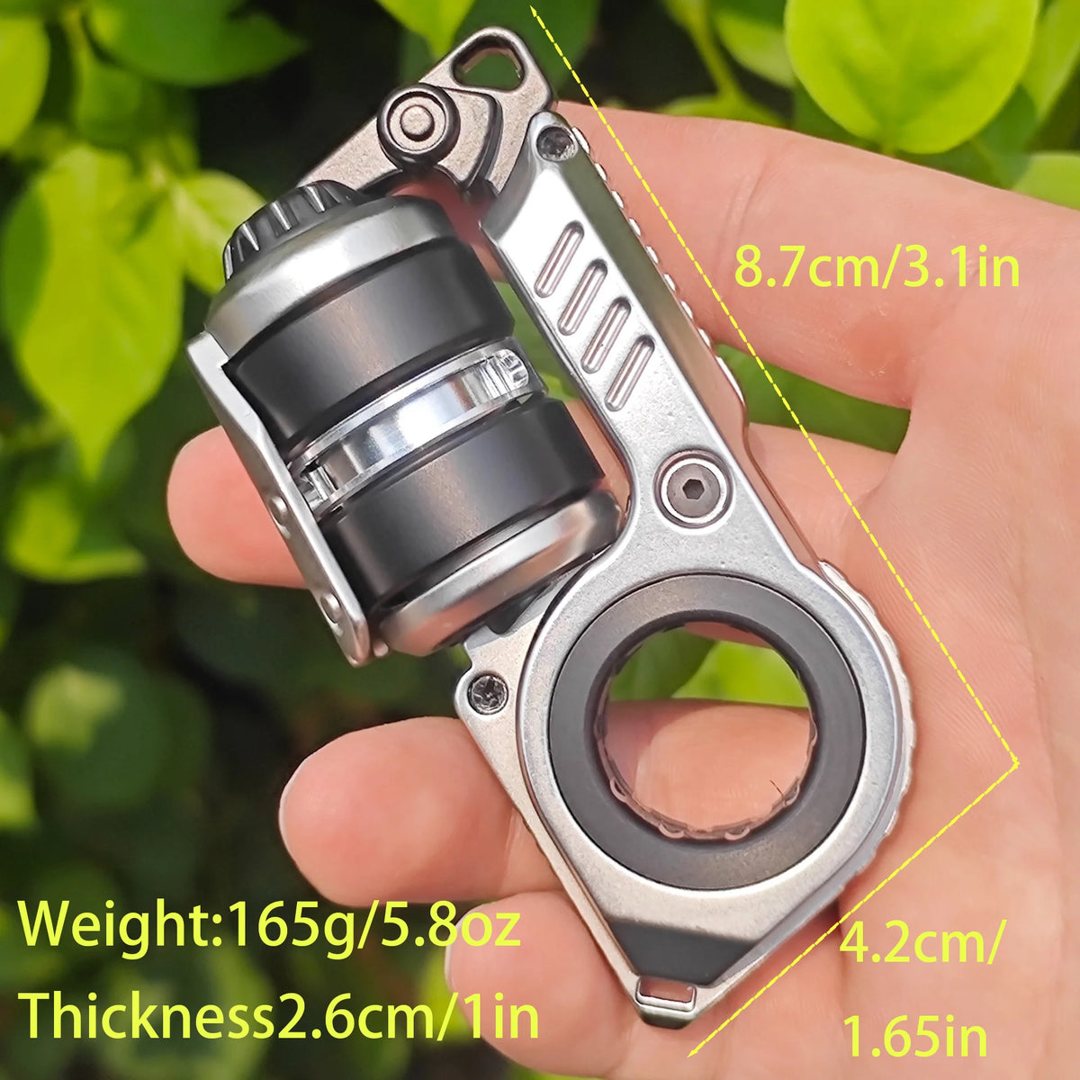 EDC Magnetic Tuning Fork Fidget Slider Mechanical Ratchet Toy