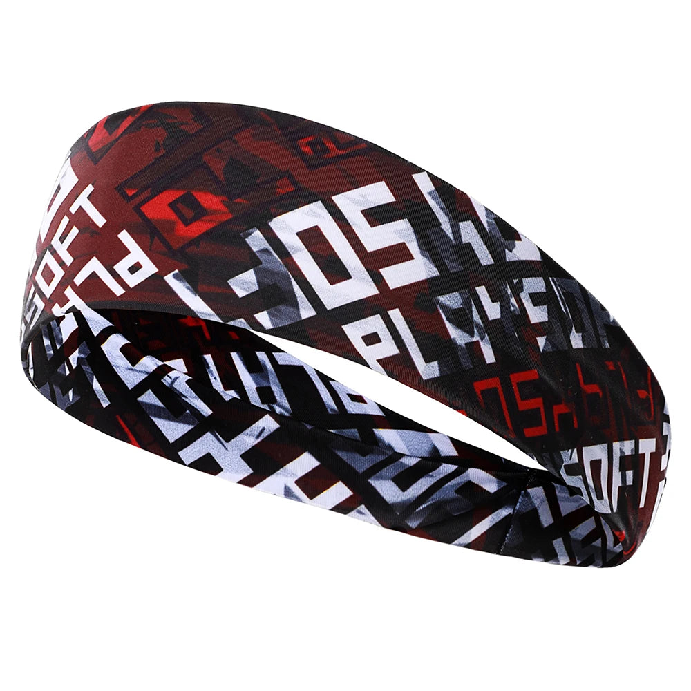 Gothic Skull Sports Sweatband Headband for Men & Women