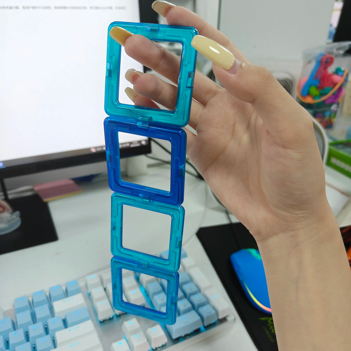 Magnetic Building Blocks Medium STEM Construction Toy for Kids