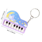 Mini Desktop Piano Keychain Musical Toy for Kids and Music Lovers