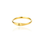 Tiny Initial Letter Rings For Women Fashion A-Z Letter Finger Stainless Steel Ring Aesthetic Wedding Jewelry Gift bijoux femme