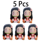 @20cm Hot Japan  Slayer Plush Dolls Lovely Anime Kimetsu No Yaiba Kamado Tanjirou Nezuko Zenitsu Kyoujurou Toys Kids Gifts