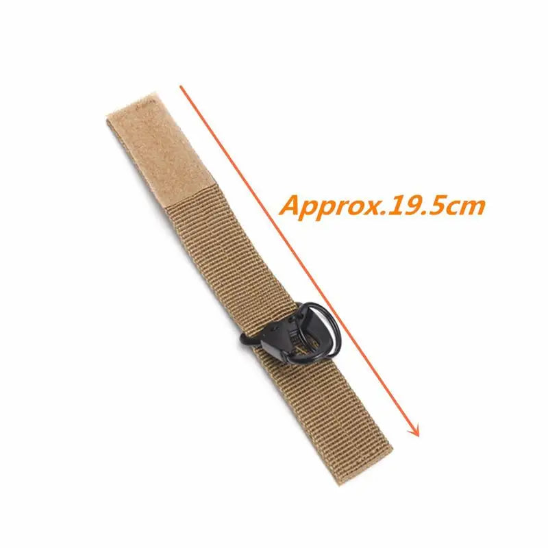 Tactical MOLLE Hanging Buckle Carabiner Clip for Outdoor Gear