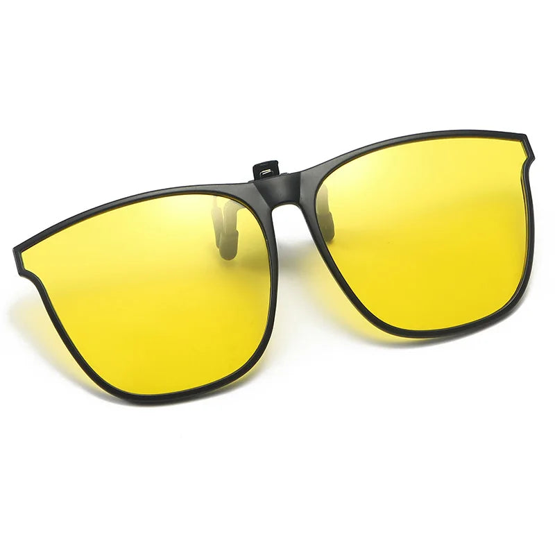 Polarized Clip-On UV400 Driving Sunglasses for Men & Women