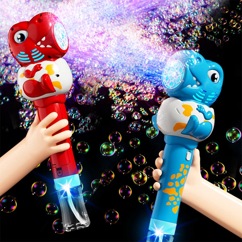 Cartoon Dinosaur & Giraffe Automatic Bubble Blowing Machine