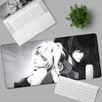 New Misa Amane Light Yagami Desk Mat Death Note Anime Mousepad Computer Gamers Lock Edge Mouse Pad Gaming E-sports Keyboard Pads