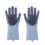 Pet Grooming Gloves Dog Cat Bathing Cleaning Glove Shampoo Scrubber Clean Soft Silicone Hair Removal Glove Hand Skin Protection