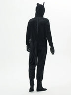 Adult Cosplay Black Cat Costume Animal Onesie Suitable for Halloween Party Dance Jumpsuits Costumes Props Suit Woman Men