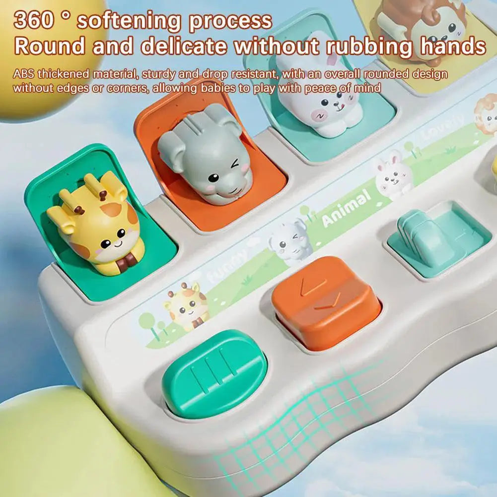 Montessori Pop Up Animal Learning Box