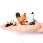 Mini Farm & Wildlife Animal Figurine Set