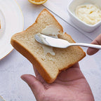 2-Piece Stainless Steel Butter Knife Set – Multifunction Cheese & Jam Spreader