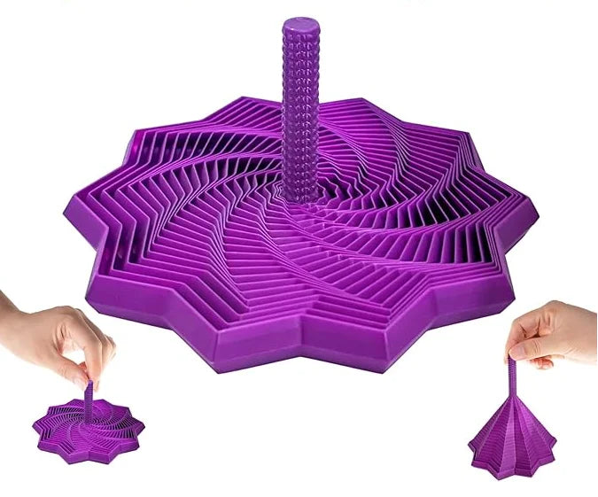 3D Printed Fidget Star Spinner – Sensory Stress Relief Toy