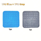 Pet Lick Silicone Mat Dogs Pet Slow Food Plate for Dog Bathing Distraction Silicone Dog Sucker Food Training Dog Feeder Supplies