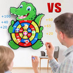 Montessori Sticky Ball Dart Board Target Game