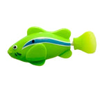 LED Swimming Robot Fish Cat Toy for Interactive Hunting Play