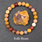 Natural Golden Obsidian Stone Beads Bracelet Men Women Golden Light Rainbow Obsidian Raw Stone Round Bead Natural Energy Jewelry