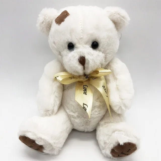 18cm Kawaii Patch Bear Soft Plush Toys Stuffed Animal Teddy Bear Doll Birthday Christmas Gift Kids Brinquedos Baby Toy