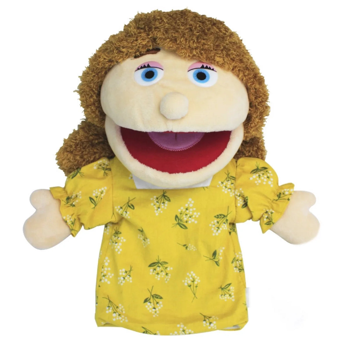 Family Hand Puppet Dolls – Plush Educational Role Play Toy