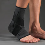 Ankle Support Brace with Adjustable Wrap Breathable Knit Compression Sleeve for Sports Workout Running Walking Fitness Daily Wea
