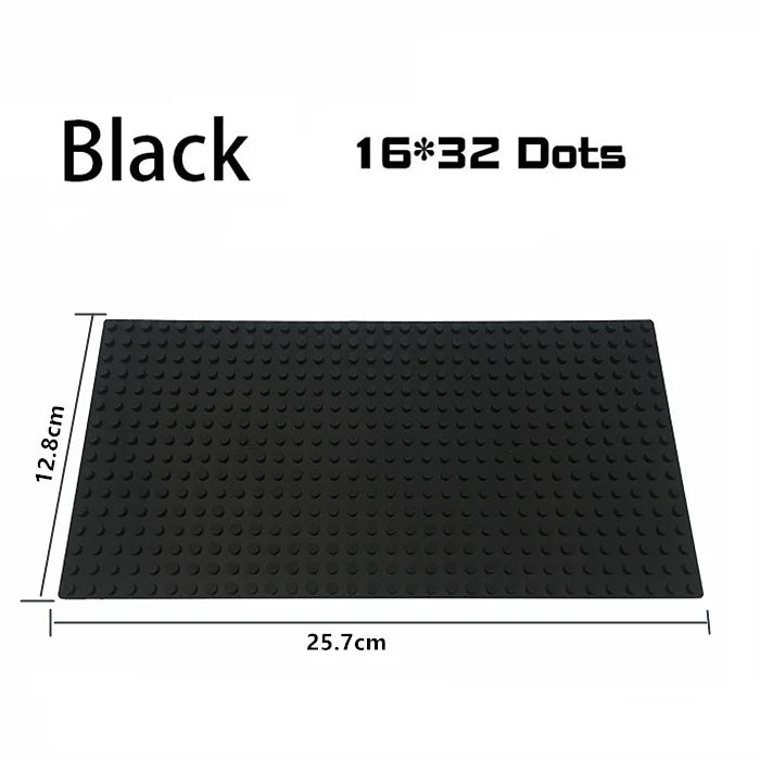 Classic Building Block Baseplate for Creative Construction Toy Sets