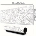 CIFBUY Extra Large Gaming Mouse Pad Stitched Border PC Keyboard Desk Mat Low Friction Non-Slip Rubber Base Home Office Laptop