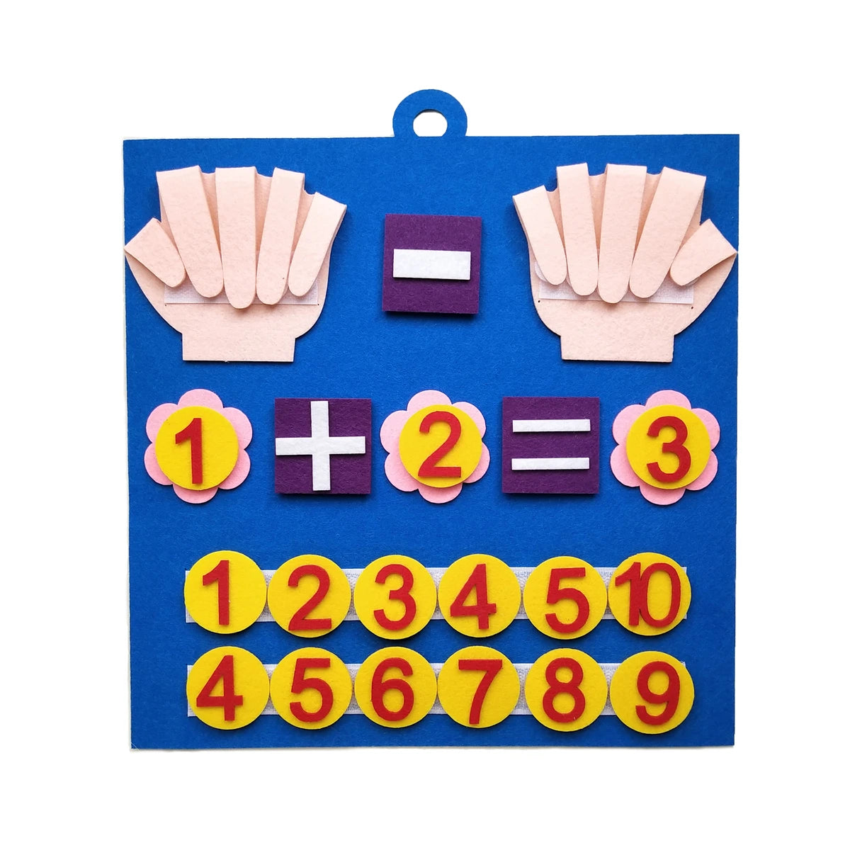 Montessori Felt Number Math Toy
