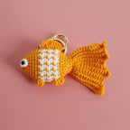 Ocean Animal Crochet Keychain Tropical Fish Bag Charm