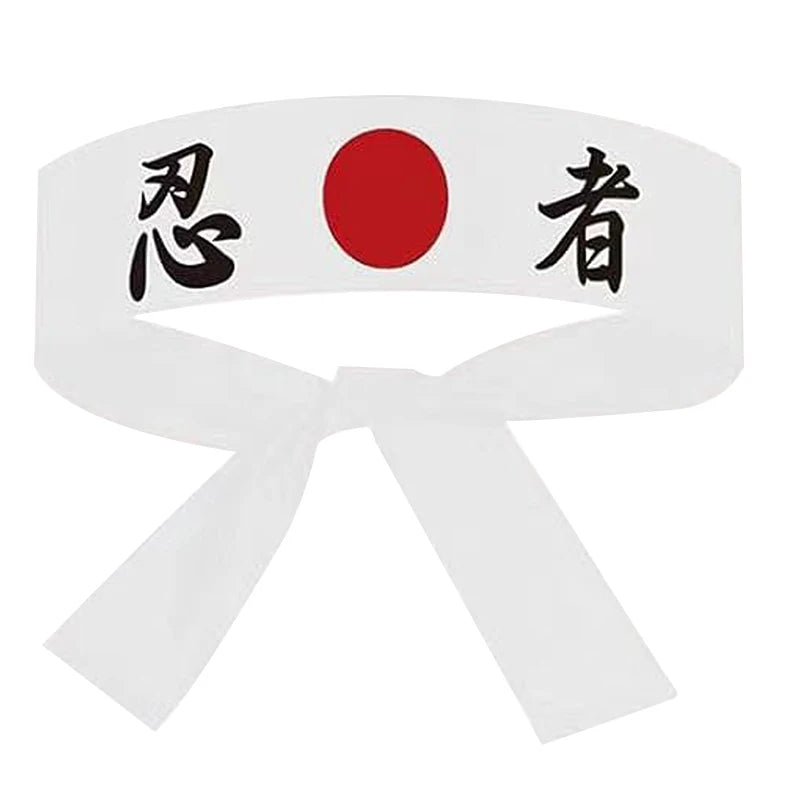 Japanese Hachimaki Samurai Sports Headband