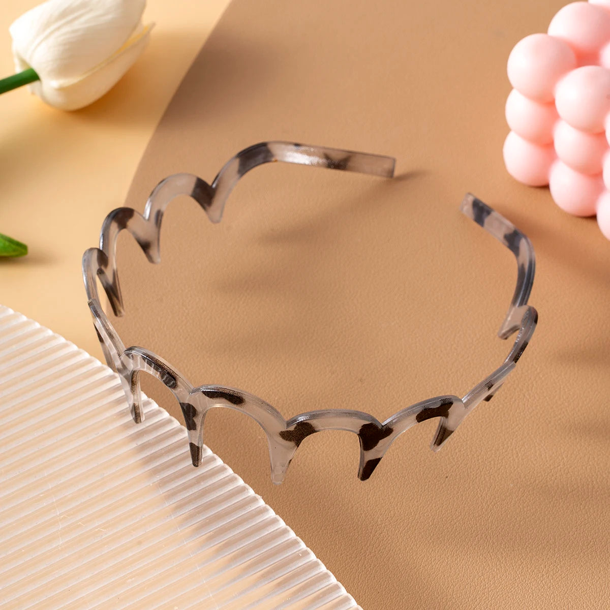 Korean U Shape Non-Slip Hair Comb Headband for Women