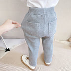 Baby Girls Boys Pants Kids High Waist Cotton Big PP Pant Spring and Autumn Girl Leggings Trousers Children Clothes 0-6 Years