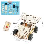 DIY Wooden Remote Control Car STEM Science Experiment Building Kit for Kids