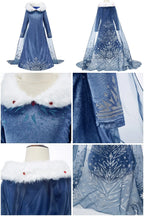 Kids Princess Costume Dress for Girls Cosplay Parties