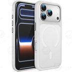 Magnetic Frosted For Magsafe Shockproof Case For iPhone 18 17 16 Pro 15 14 13 Max Translucent Wireless Charge Anti-fall Cover