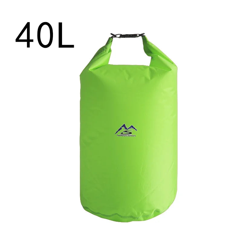 Waterproof Dry Bag Large Capacity Roll Top Storage for Camping Hiking & Water Sports