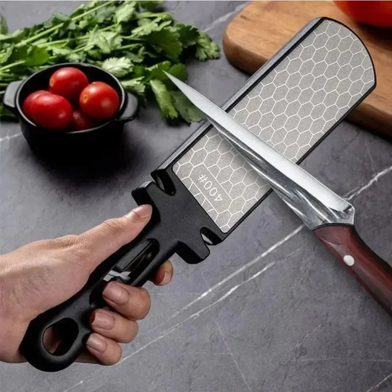 5-in-1 Professional Knife Sharpener – Diamond, Tungsten Steel & Ceramic Multi-Stage Sharpener