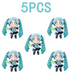 Cartoon 20cm Hatsune Miku Plush Doll Toy Anime sakura Miku snow Miku Character Kawaii Sitting posture Fufu Kids Christmas Gift